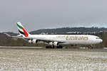 Emirates Airlines, A6-ERS, Airbus A340-313X, msn: 139, 24.Januar 2005, ZRH Zürich, Switzerland.