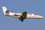 Servair Private Charter AG, HB-VMH, Cessna 550 Citation II, msn: 550-0649, 11.Oktober 2005, ZRH Zürich, Switzerland.