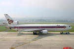 Thai Airways, HS-TMG, McDonnell Douglas MD-11, msn: 48451/505,   Nakhon Sawan , 30.Oktober 2005, ZRH Zürich, Switzerland.
