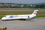 AeBal Aerolineas Baleares, EC-HOA, Boeing 717-2CM, msn: 55061/5029,  Macarella , 10.Juni 2006, ZRH Zürich, Switzerland.