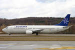 Futura International, EC-IZG, Boeing 737-46J, msn: 27213/2585, 25.März 2006, ZRH Zürich, Switzerland.
