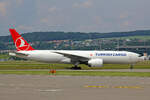 Turkish Cargo, TC-LJF, Boeing 777-F, msn: 66579/1640, 12.Juni 2021, ZRH Zürich, Switzerland.
