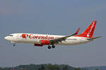 Corendon Airlines, TC-TJP, Boeing 737-8BK, msn: 33022/1672, 12.Juni 2021, ZRH Zürich, Switzerland.
