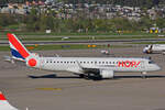 HOP!, F-HBLF, Embraer EMB-190AR, msn: 19000198, 18.April 2022, ZRH Zürich, Switzerland.