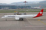 Helvetic Airways, HB-AZJ, Embraer 195-E2, msn: 190020057, 23.April 2022, ZRH Zürich, Switzerland.