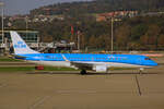 KLM Cityhopper, PH-EXE, Embraer 190LR, msn: 19000687, 29.Oktober 2022, ZRH Zürich, Switzerland.