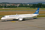 Montenegeo Airlines, 4O-AOA, Embraer ERJ-195LR, msn: 19000180, 22.Juni 2008, ZRH Zürich, Switzerland.