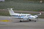 GPK Aviation LLC, N127QR, Beechcraft 300 Super King Air, msn: FA-146, 20.Januar 2023, ZRH Zürich, Switzerland.