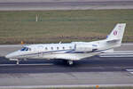 Prince Aviation, YU-SPC, Cessna 560XL Citation 560XLS+, msn: 560-6136, 20.Januar 2023, ZRH Zürich, Switzerland.