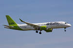 Air Baltic, YL-ABI, Airbus A220-371, msn: 55163, 10.April 2023, ZRH Zürich, Switzerland.