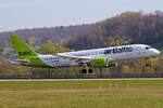 Air Baltic, YL-ABL, Airbus A220-371, msn: 55183, 10.April 2023, ZRH Zürich, Switzerland.