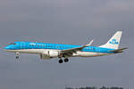 KLM Cityhopper, PH-EZO, Embraer ERJ-190STD, msn: 19000345, 03.Mai 2023, ZRH Zürich, Switzerland.
