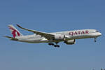 Qatar Airways, A7-AMH, Airbus A350-941, msn: 211, 11.August 2023, ZRH Zürich, Switzerland.