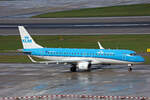 KLM Cityhopper, PH-EZP, Embraer ERJ-190STD, msn: 19000347, 14.Oktober 2023, ZRH Zürich, Switzerland.