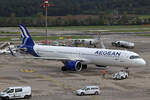Aegean Airlines, SX-NAH, Airbus A321-271NX, msn: 10844, 14.Oktober 2023, ZRH Zürich, Switzerland.