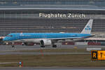 KLM-Cityhopper, PH-NXM, Embraer E195-E2, msn: 19020076,  1700th E-Jet , 15.Januar 2024, ZRH Zürich, Switzerland.