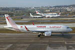 Tunisair, TS-IMB, Airbus A320-251N, msn: 11621, 16.Januar 2024, ZRH Zürich, Switzerland.