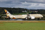Etihad Airways, A6-BNH, Boeing B787-9, msn: 39678/1234, 05.September 2025, ZRH Zürich, Switzerland.