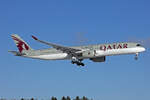 Qatar Airways, A7-ALW, Airbus A350-941, msn: 114, 04.Januar 2026, ZRH Zürich, Switzerland.
