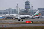 Bulgaria Air, LZ-PLO, Embraer ERJ-190LR, msn: 19000584, 18.Januar 2026, ZRH Zürich, Switzerland.