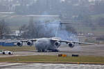 US Air Force, 08-8197, Boeing C-17A Globemaster III, msn: P-197, 62AW McChord AFB, 19.Januar 2026, ZRH Zürich, Switzerland.
