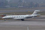 Hill Air Corp., N555GA, Gulfstream G650ER, msn: 6334, 19.Januar 2026, ZRH Zürich, Switzerland.