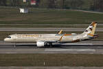 Etihad Airways, A6-LRG, Airbus A321-251XLR, msn: 12727, 07.März 2026, ZRH Zürich, Switzerland.