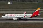 Iberia, EC-NZQ, Airbus A320-251N, msn: 11455,  Real Aero Club de España , 07.März 2026, ZRH Zürich, Switzerland.