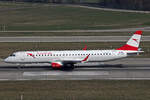 Austrian Airlines, OE-LWF, Embraer ERJ-195LR, msn: 19000447, 07.März 2026, ZRH Zürich, Switzerland.