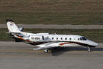 Air Adriatic, S5-BBM, Cessna 560XL Citation XLS+, msn: 560-6333, 07.März 2026, ZRH Zürich, Switzerland.