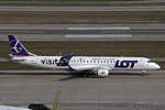 LOT Polish Airlines, SP-LNI, Embraer ERJ-195LR, msn: 19000240, 'Visit North Moravia', 07.März 2026, ZRH Zürich, Switzerland.