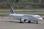 Air France, F-GKXR, Airbus A320-214, msn: 3795,  Saint-Pierre , 03.April 2026, ZRH Z�rich, Switzerland.