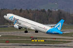 AJet, TC-LTS, Airbus A321-271NX, msn: 11110, 03.April 2026, ZRH Zürich, Switzerland.