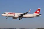SWISS International Air Lines, HB-JDJ, Airbus A320-271N, msn: 12470, 'Grenchen', 23.April 2026, ZRH Z�rich, Switzerland.