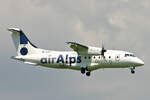 Air Alps, OE-LKD, Dornier Do-328-100, msn: 3072, 09.Juni 2008, ZRH Z�rich, Switzerland.