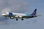 Air Montenegro, 4O-AOE, Embraer ERJ-195LR, msn: 19000184,  The Next EU Member 28 by 28 , 17.Mai 2026, ZRH Z�rich, Switzerland.