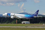 Air Montenegro, 4O-AOE, Embraer ERJ-195LR, msn: 19000184,  The Next EU Member 28 by 28 , 17.Mai 2026, ZRH Z�rich, Switzerland.
