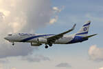 EL AL Israel Airlines, 4X-EKP, Boeing B737-8Q8, msn: 30639/935,  Nahariya , 17.Mai 2026, ZRH Z�rich, Switzerland.