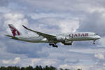 Qatar Airways, A7-ALY, Airbus A350-941, msn: 132, 17.Mai 2026, ZRH Z�rich, Switzerland.