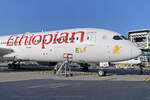  Ethiopian Airlines, ET-AXT, Boeing B787-9, msn: 65098/1127,  80th Years , 25.Mai 2026, ZRH Z�rich, Switzerland.