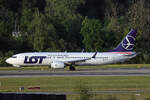 LOT Polish Airlines, SP-LYB, Boeing B737-8MAX, msn: 68124/9436, 25.Mai 2026, ZRH Z�rich, Switzerland.