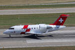 REGA Swiss Air Ambulance, HB-JWC, Bombardier Challenger 650, msn: 6114, 19.Juni 2026, ZRH Z�rich, Switzerland.