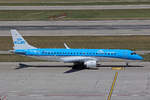 KLM Cityhopper, PH-EZS, Embraer ERJ-190STD, msn: 19000380, 19.Juni 2026, ZRH Z�rich, Switzerland.