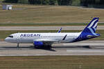 Aegean Airlines, SX-NER, Airbus A320-271N, msn: 12079, 19.Juni 2026, ZRH Z�rich, Switzerland.
