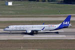 SAS Link, SE-RSL, Embraer ERJ-195LR, msn: 19000128, 'Ivalde Viking', 26.September 2026, ZRH Z�rich, Switzerland.