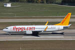 Pegasus Airlines, TC-AIS, Boeing B737-82R, msn: 38174/3857, 'Sevde Nil D.', 26.September 2026, ZRH Z�rich, Switzerland.