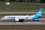 AJet, TC-OHY, Boeing B737-8MAX, msn: 66311/9593, 26.September 2026, ZRH Z�rich, Switzerland.