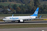 Air Europa Express, EC-OBK, Boeing B737-8GJ, msn: 37365/3539, 03.Oktober 2026, ZRH Z�rich, Switzerland.