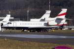 Private, VH-MQK, Dassault, Falcon 7X, 26.01.2014, ZRH, Zuerich, Switzerland 




