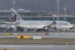Qatar Airways, A7-BCO, Boeing, B787-8, 23.01.2016, ZRH, Zürich, Switzerland        